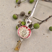 topspir-solvfarvet-rød-kant-reflektor-spejl-gammel-toppynt-juletræet